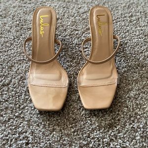 Lulus nude heels